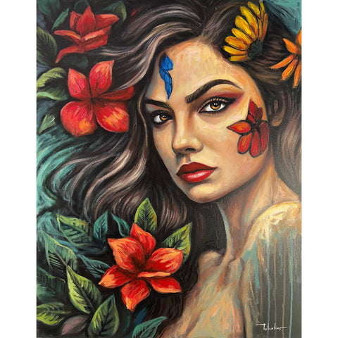 Seduction in nature | 24x30 | Acrylic/Canvas