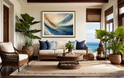Oleaje en el fondo del mar | 36x48” | Impresión en Canvas