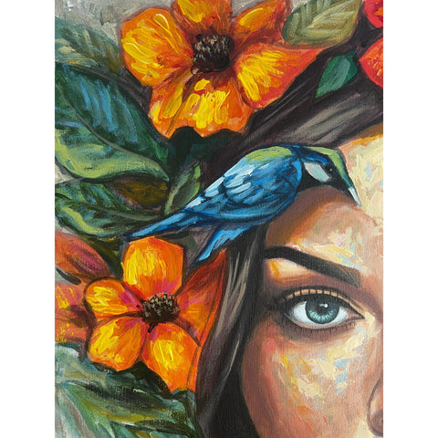 Ósculo a la belleza | 24x30” | Impresión en Canvas