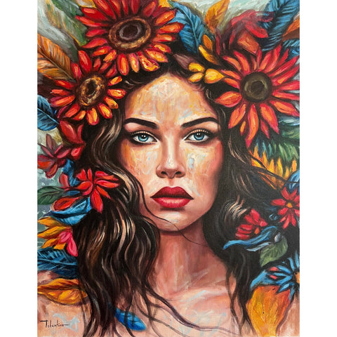 Mirada tropical | 24x30” | Impresión en Canvas