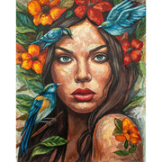 Ósculo a la belleza | 24x30” | Impresión en Canvas